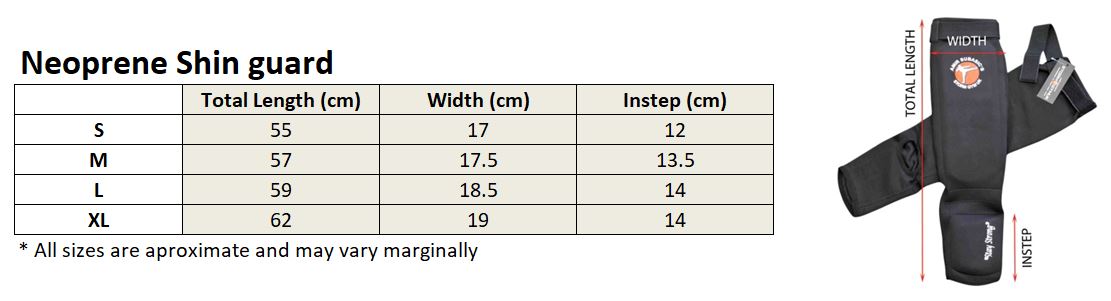 Storm Neoprene Shin Guards